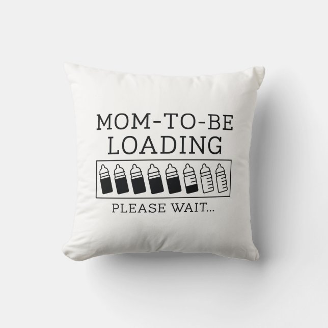 Mum To Be Loading Cushion (Front)