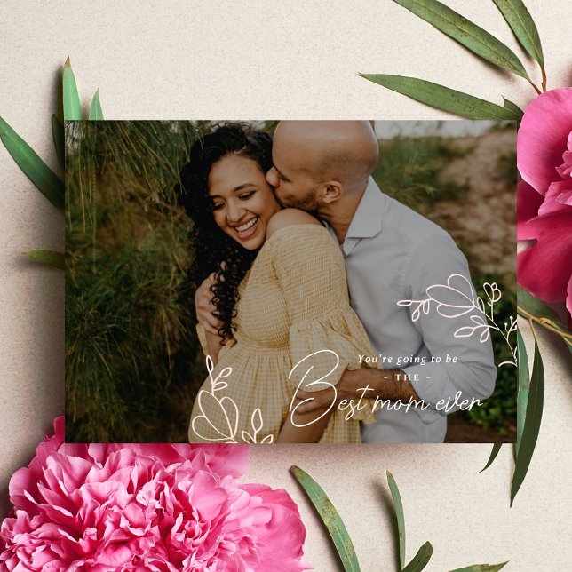 Mum to Be Mother's Day Photo Card (Creator Uploaded)