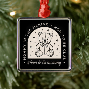 Mum to be quotes pregnancy announcement vintage metal tree decoration