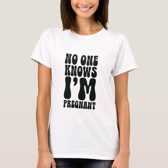 Mum to be t-shirt funny saying (Front)
