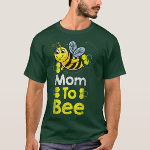 Mum To Bee Gender Reveal Vintage T-Shirt