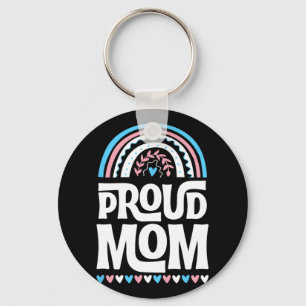 Mum Transgender Pride Flag Mothers Day Bohemian Key Ring