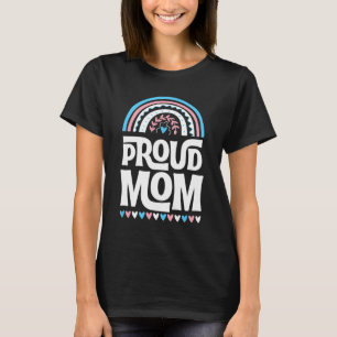Mum Transgender Pride Flag Mothers Day Bohemian T-Shirt