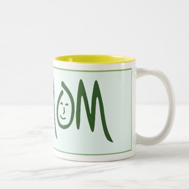 Mum Two-Tone Coffee Mug (Right)