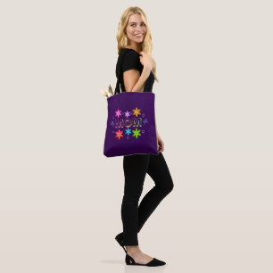 Mum Typography Design, Cute Mother Quote Text Art, Tote Bag