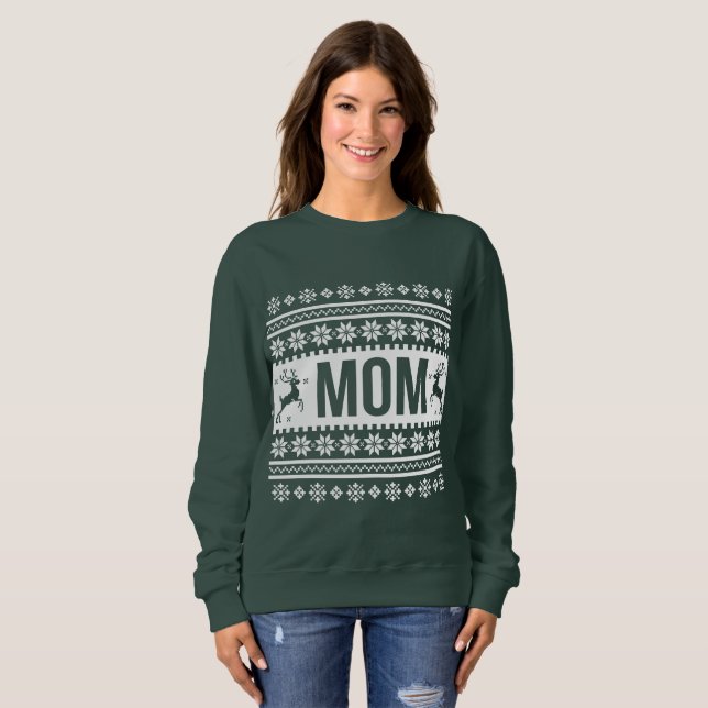 Mum Ugly Christmas Sweater (Front Full)