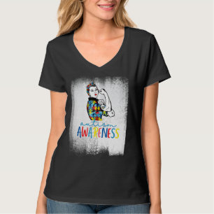Mum Unbreakable Autism Awareness T-Shirt