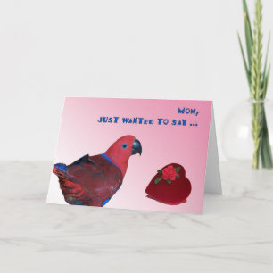 Mum Valentine Holiday Card