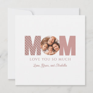 Mum Valentine's Day Photo Card