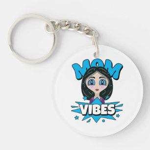 Mum Vibes Key Ring