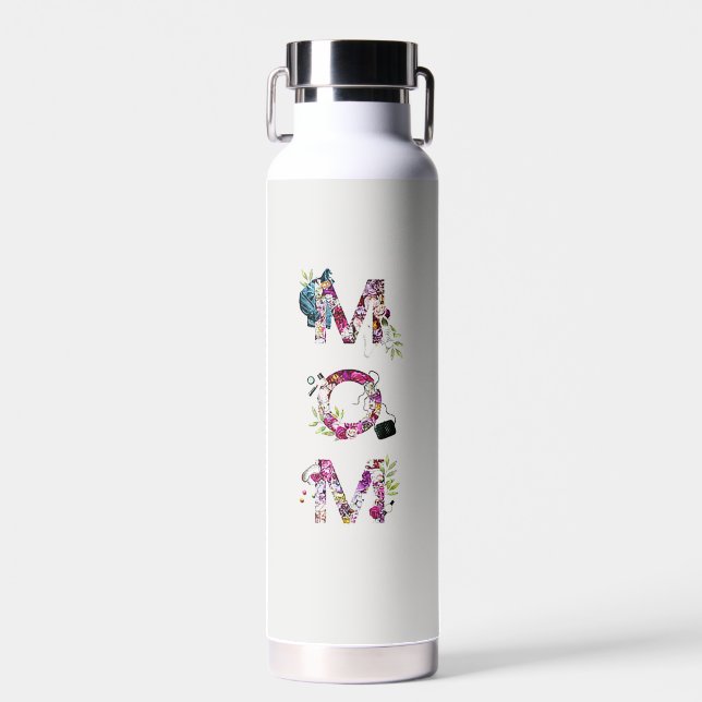 Mum Water Bottle (Front)