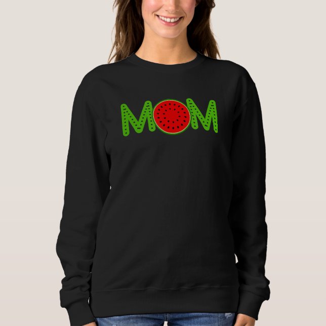 Mum Watermelon - Summer Melon Fruit Cool Tee (Front)