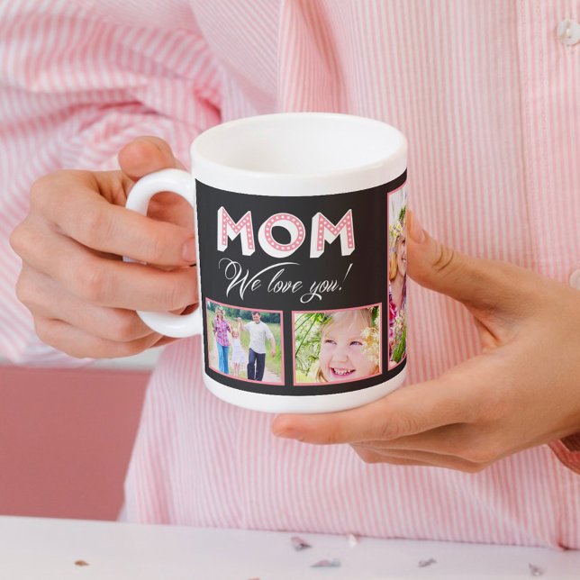 Mum We Love You! Custom Photo Mug (Creator Uploaded)
