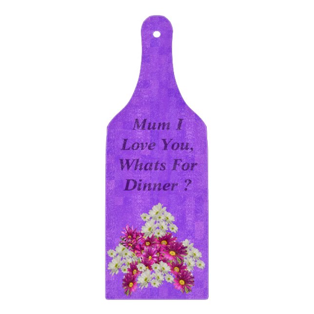 Mum Whats For Dinner, Cutting Board (Front)