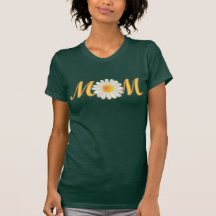 Mum White Daisy T-Shirt