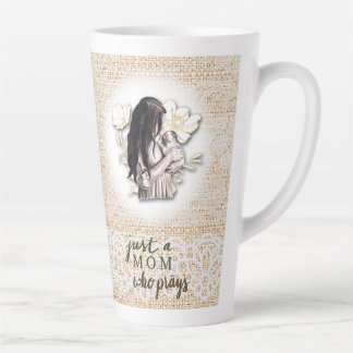 Mum Who Prays (matching journal available) Latte Mug