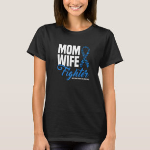 Mum Wife Fighter Ankylosing Spondylitis Awareness T-Shirt