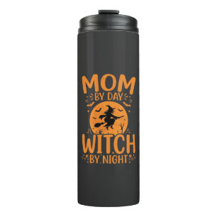 Mum Witch Halloween Design Thermal Tumbler