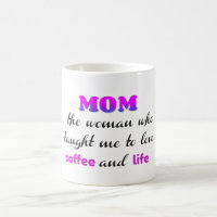 Mum woman who taught me to love coffee and life