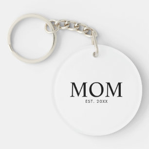 Mum Year Established Key Ring