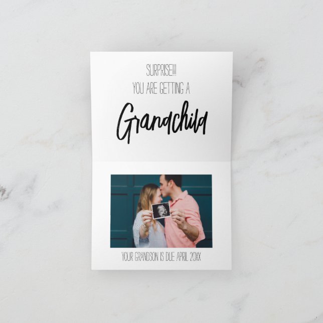 Mum You Are Getting a Grandchild Funny Pregnancy Announcement (Inside)
