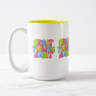 "Mum, You Are Her Wings" Two-Tone Mug – Beautiful