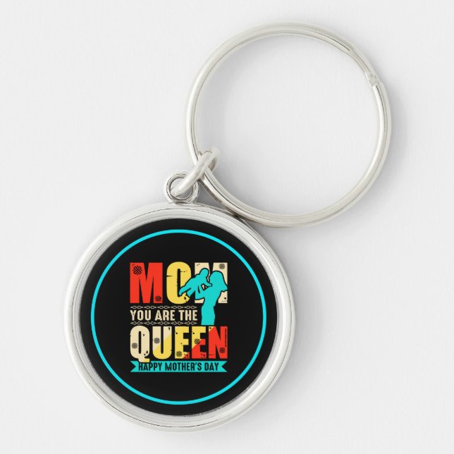 Mum You Are The Queen-67761 Key Ring (Front)