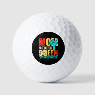 Mum You Are The Queen Happy Mother's Day  Golf Balls