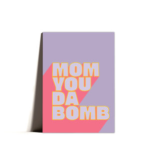 Mum You Da Bomb Happy Mothers Day Humour Holiday Card