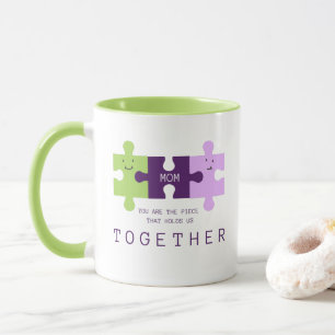 Mum You Hold Us Together Puzzle Mug