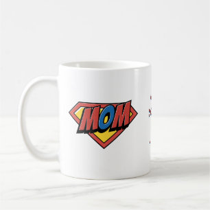 Mum You’re My Hero Personalised Coffee Mug