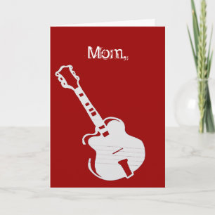 Mum, you rock holiday card