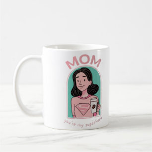 Mum, You're My Superhero Mother's Day Mug