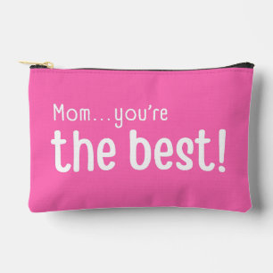 Mum You're The Best Cosmetic Notions Zipper Bag