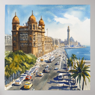 Mumbai in India Poster