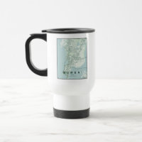 Mumbai India City Map Minimal Design Coffee