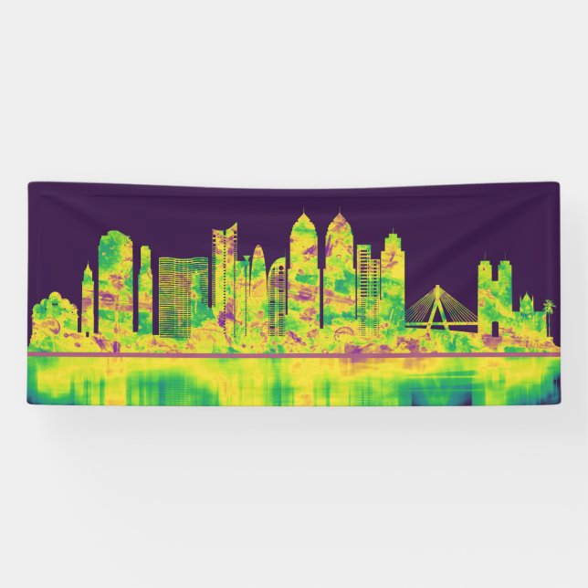 Mumbai India Skyline Banner (Horizontal)