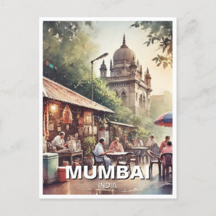 Mumbai Travel Souvenir Postcard