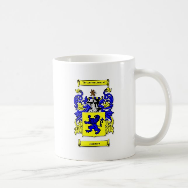 Mumford Coat of Arms Coffee Mug (Right)