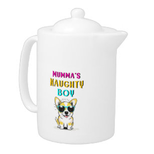 Mumma's Naughty Boy Dogs Best Gift On Mother's Day