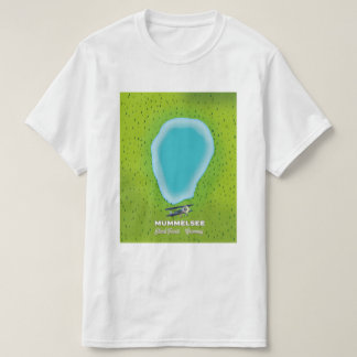 Mummelsee Black Forest Germany map. T-Shirt