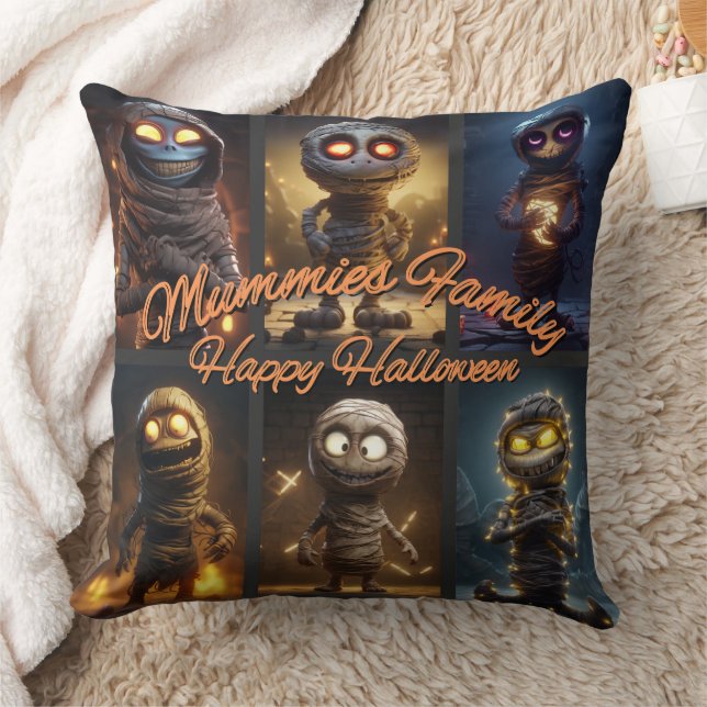 Mummies family cushion (Blanket)