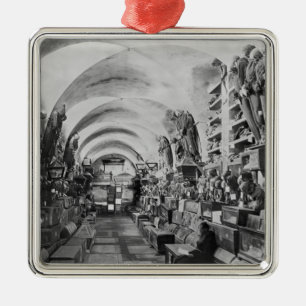 Mummies of catacomb of Palermo, Italy Metal Tree Decoration