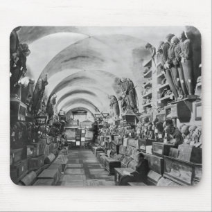Mummies of catacomb of Palermo, Italy Mouse Mat
