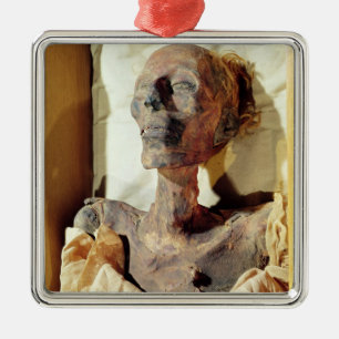 Mummified body of Ramesses II  found in a tomb Metal Tree Decoration