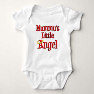 Mummu's Little Angel Baby Bodysuit