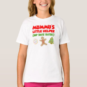 Mummu's Little Helper Christmas Cookies T-Shirt