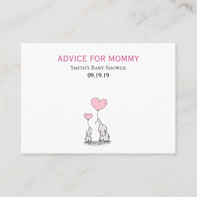 Mummy Advice Cards (Front)