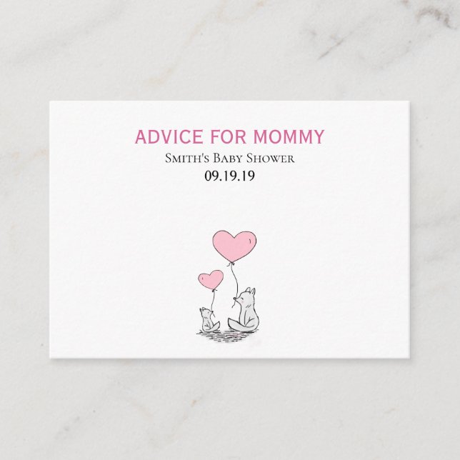 Mummy Advice Cards (Front)
