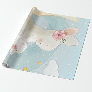 Mummy And Baby Bunny   Gift For Kids Wrapping Paper